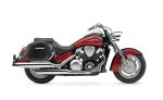 44L - Lamellar Stallion Extra Large Honda VTX 1800 R (Retro) Matte Motorcycle Hard Saddlebags - Image 2