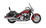 44L - Lamellar Stallion Extra Large Honda VTX 1800 T (Tourer) Matte Motorcycle Hard Saddlebags - Image 2