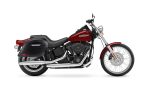 44L - Lamellar Stallion Extra Large Matte Motorcycle Hard Saddlebags for Harley Softail Night Train FXSTB/I - Image 2