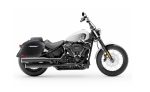 44L - Lamellar Stallion Extra Large Matte Motorcycle Hard Saddlebags for Harley Softail Street Bob FXBB - Image 2