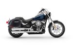 44L - Lamellar Stallion Extra Large Matte Motorcycle Hard Saddlebags for Harley Softail Low Rider FXLR - Image 2