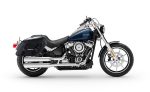 42L - Baldur Extra Large Leather Wrapped Motorcycle Hard Saddlebags for Harley Softail Low Rider FXLR - Image 2
