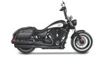 42L - Baldur Extra Large Victory High Ball Painted Motorcycle Hard Saddlebags - Image 2