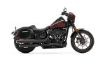 44L - Lamellar Stallion Extra Large Matte Motorcycle Hard Saddlebags for Harley Softail Low Rider S FXLRS - Image 2