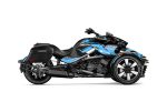 44L - Lamellar Stallion Extra Large CAN AM Spyder F3 Leather Covered Motorcycle Hard Saddlebags - Image 2