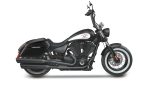 42L - Baldur Extra Large Victory High Ball Matte Motorcycle Hard Saddlebags - Image 2