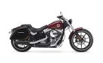 42L - Baldur Extra Large Matte Motorcycle Hard Saddlebags for Harley Softail Breakout FXSB - Image 2