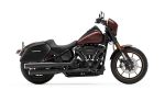 42L - Baldur Extra Large Matte Hard Saddlebags for Harley Softail Low Rider S FXLRS - Image 2