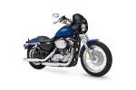 Viking Derby Motorcycle Fairing For Harley Sportster 883 Low XL883L Gloss Black - Image 2