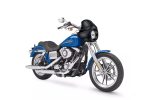 Viking Derby Motorcycle Fairing For Harley Dyna Low Rider FXDL Gloss Black - Image 2