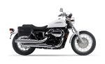 18L - Patriot Medium Honda Shadow 750 RS Motorcycle Throw Over Saddlebags - Image 2