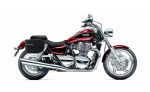 18L - Patriot Medium Triumph Thunderbird 1700 Big Bore Motorcycle Throw Over Saddlebags - Image 2