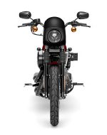 Viking Bronco Motorcycle Fairing For Harley Sportster 883 Custom XL883C Gloss Black - Image 3