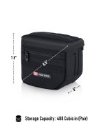8L - Patriot Small Throw Over Saddlebags for Indian Scout Bobber - Image 4