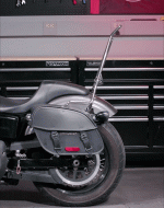 22L - Buckler Quick Mount Medium Shock Cutout Saddlebags for Indian Scout Bobber - Image 4