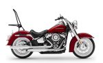 Iron Born Blade 25" Sissy Bar with Foldable Luggage Rack for Harley Softail Deluxe FLDE Matte Black - Image 2