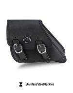 6L - Knapsack Harley Dyna Motorcycle Swing Arm Bag - Image 4