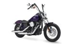 Viking Iron Born 12" Handlebar for Harley Dyna Street Bob FXDB Matte Black - Image 2