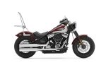 Iron Born Blade 25" Sissy Bar w/ Foldable Luggage Rack for Harley Softail Slim FLSL Chrome - Image 3
