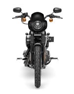 Viking Strider Sport Motorcycle Fairing For Harley Sportster 883 Iron XL883N Gloss Black - Image 3