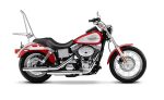 Iron Born Blade 25" Sissy Bar with Foldable Luggage Rack for Harley Dyna Low Rider FXDL Chrome - Image 2
