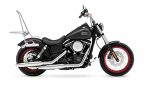 Iron Born Blade 25" Sissy Bar with Foldable Luggage Rack for Harley Dyna Street Bob FXDB Chrome - Image 2
