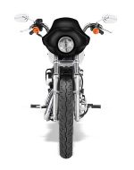 Viking Derby Motorcycle Fairing For Harley Sportster 1200 Low XL1200L Gloss Black - Image 3
