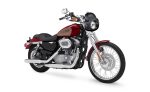 Viking Strider Sport Motorcycle Fairing For Harley Sportster 883 Custom XL883C Gloss Black - Image 2