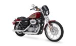 Viking Bronco Motorcycle Fairing For Harley Sportster 883 Custom XL883C Gloss Black - Image 2