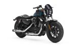 Viking Bronco Motorcycle Fairing For Harley Sportster Forty Eight Gloss Black - Image 2