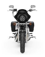 Viking Derby Motorcycle Fairing For Harley Sportster Super Low 1200T Gloss Black - Image 3