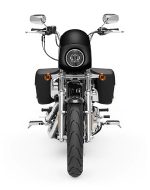 Viking Bronco Motorcycle Fairing For Harley Sportster Super Low 1200T Gloss Black - Image 3