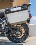 45L - Apex XL Triumph Tiger 900 Aluminum Side Cases Silver - Image 4
