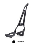 Iron Born Blade 25" Honda 750 Shadow RS Sissy Bar with Foldable Luggage Rack Matte Black - Image 8