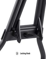 Iron Born Blade 25" Honda 750 Shadow RS Sissy Bar with Foldable Luggage Rack Matte Black - Image 9