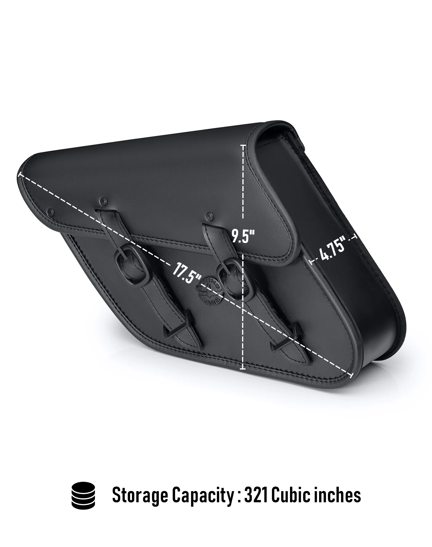 5L - Inferno Swing Arm Bag For Harley Nightster RH975 - Image 3