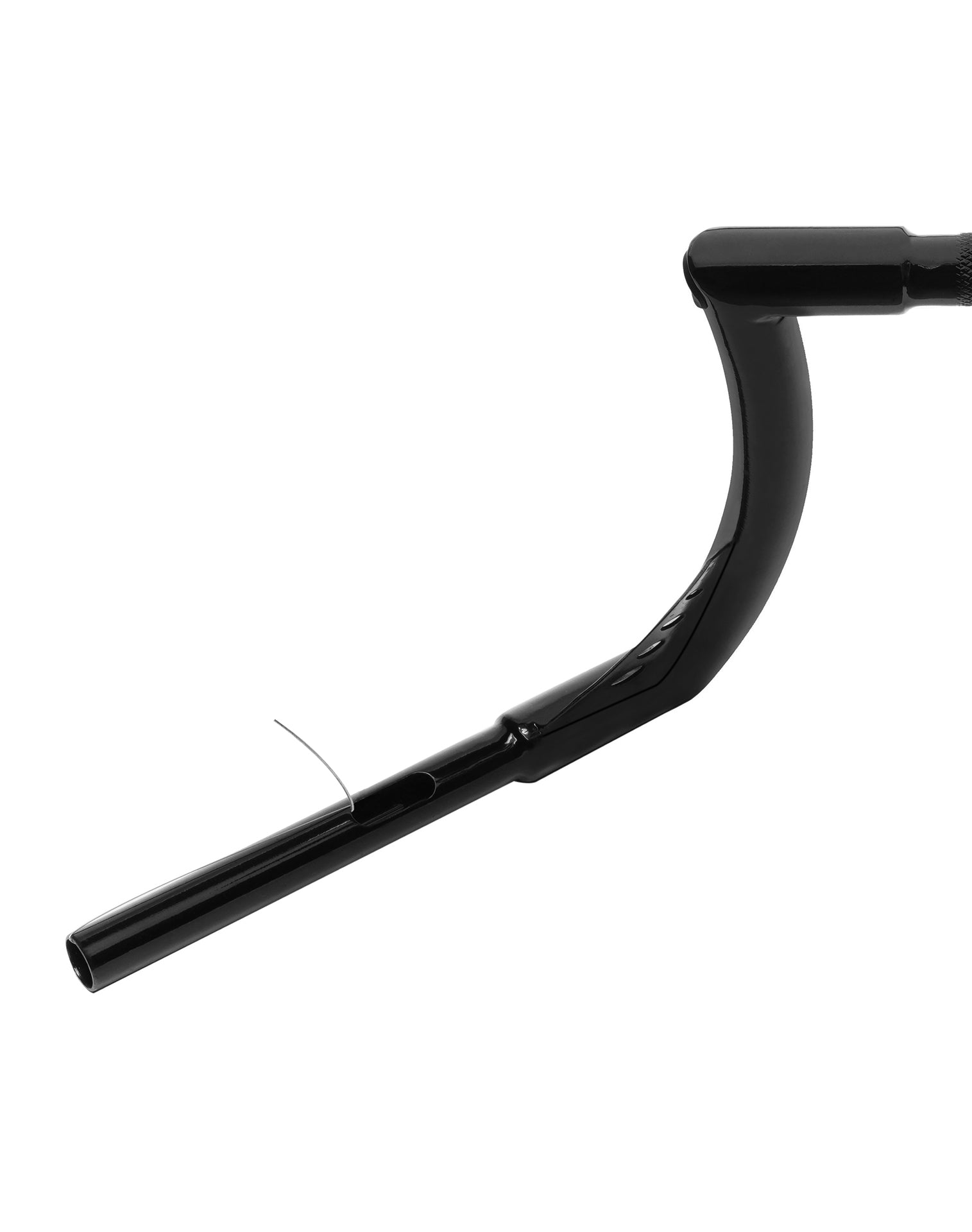 Viking Iron Born 12" Handlebar For Harley Sportster Iron 1200 Gloss Black - Image 5