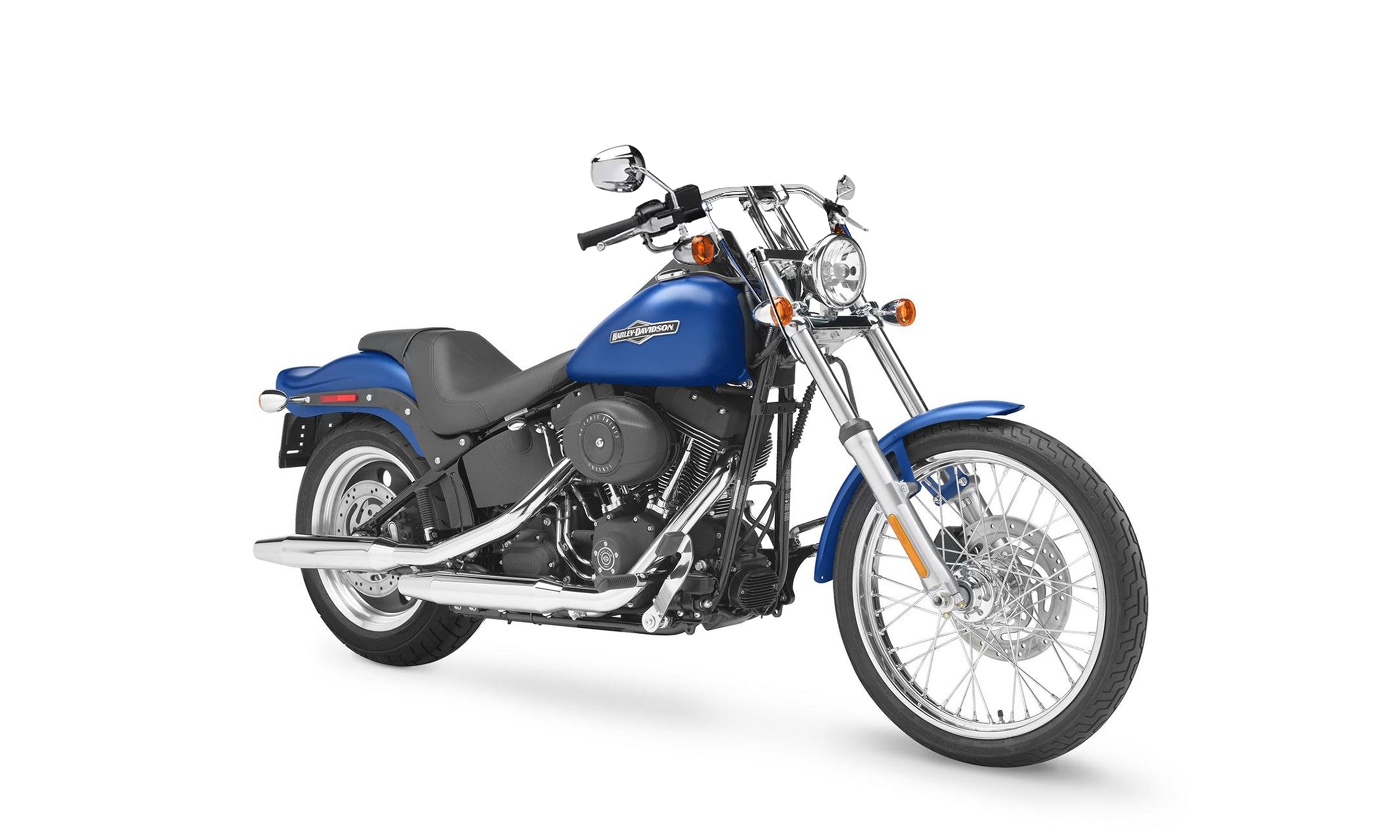 Viking Iron Born Drag Handlebar For Harley Dyna Low Rider FXDL Chrome - Image 2