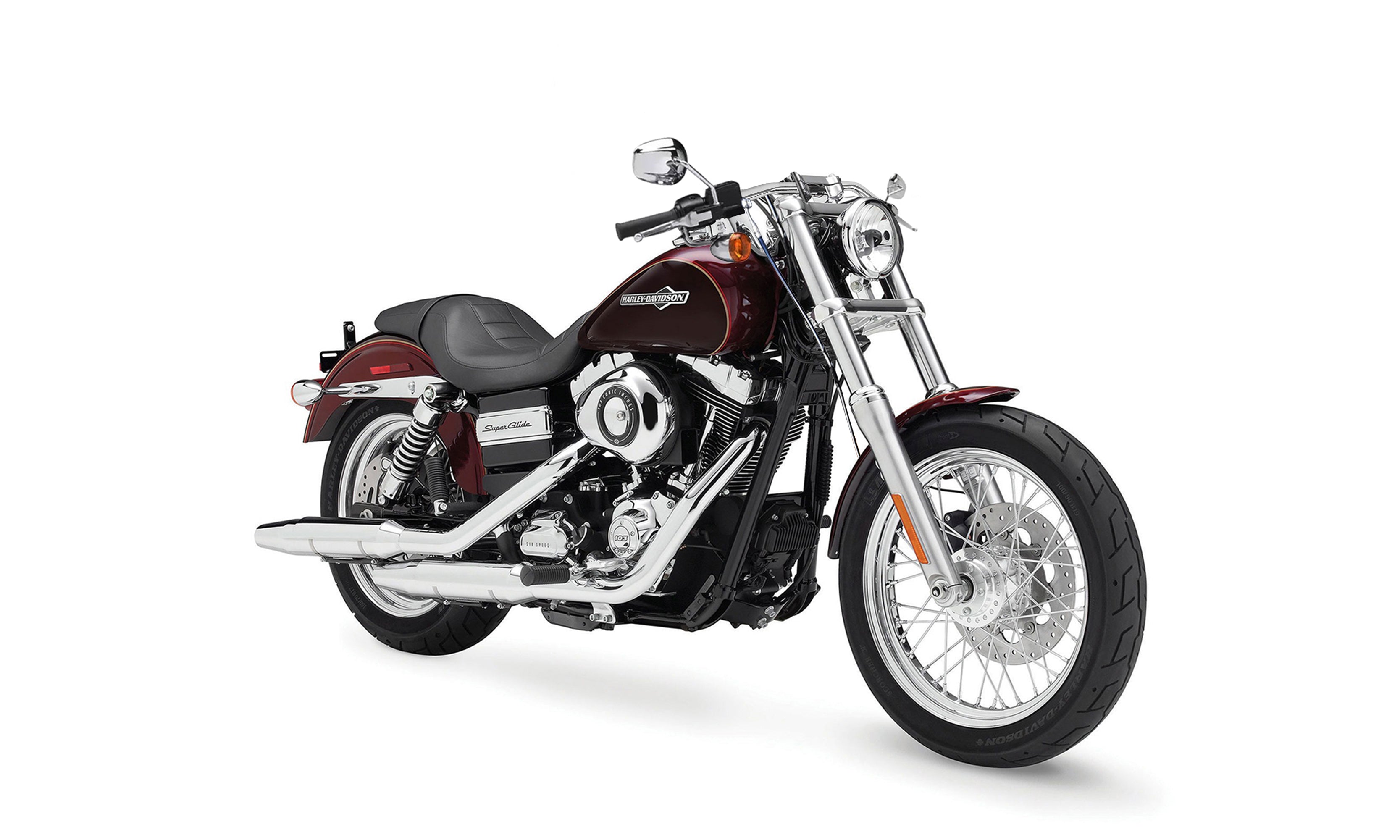 Viking Iron Born Drag Handlebar For Harley Dyna Super Glide FXD Chrome - Image 2