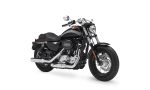 Viking Iron Born Drag Handlebar For Harley Sportster 1200 Custom XL1200C Chrome - Image 2