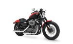 Viking Iron Born Drag Handlebar For Harley Sportster 1200 Nightster XL1200N Chrome - Image 2