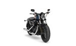 Viking Iron Born Drag Handlebar For Harley Sportster Forty Eight Gloss Black - Image 2