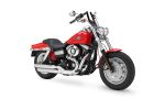 Viking Iron Born Z Handlebar For Harley Dyna Fat Bob FXDF Gloss Black - Image 2