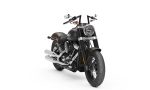 Viking Iron Born Z Handlebar For Harley Softail Slim FLS Gloss Black - Image 2