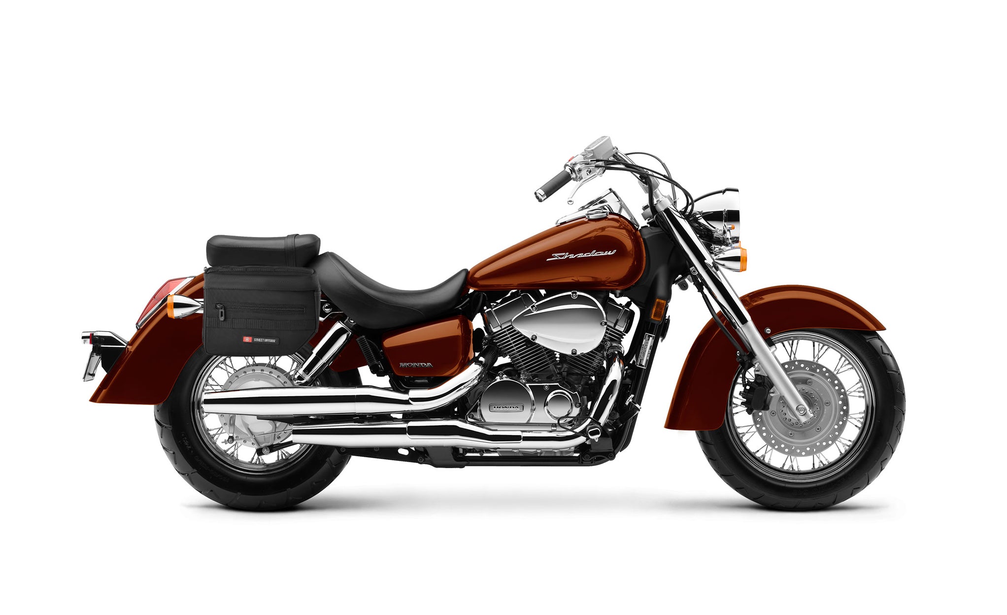 10L - Patriot Small Honda Shadow 1100 Aero Throw Over Saddlebags - Image 2