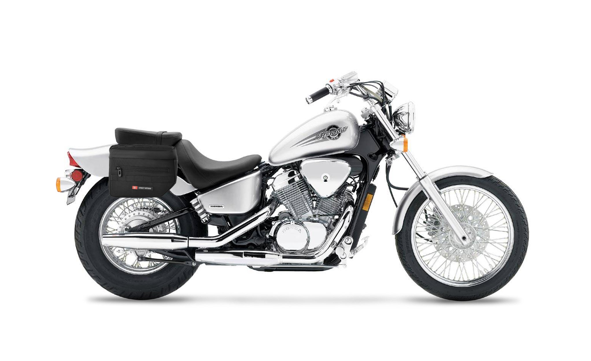 10L - Patriot Small Honda Shadow 600 VLX Throw Over Saddlebags - Image 2