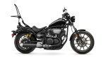 Iron Born Blade 25" Yamaha Bolt Sissy Bar with Foldable Luggage Rack Matte Black - Image 2