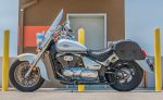 28L - Baelor Medium Quick Mount Suzuki Boulevard C50 VL800 Motorcycle Saddlebags - Image 2