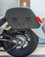 28L - Baelor Medium Quick Mount Suzuki Boulevard C50 VL800 Motorcycle Saddlebags - Image 4