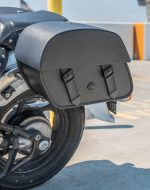 28L - Baelor Medium Quick Mount Suzuki Boulevard C50 VL800 Motorcycle Saddlebags - Image 5